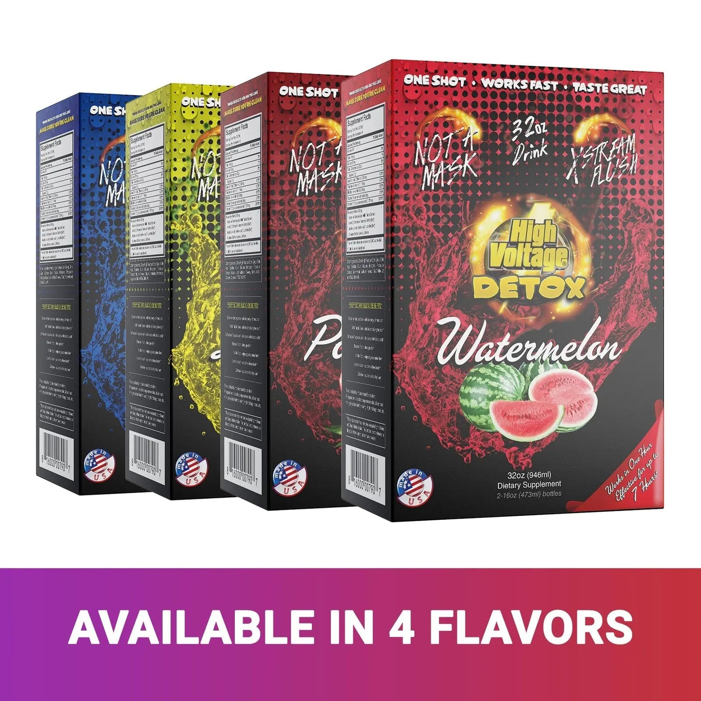 High Voltage Premium Detox Drink 32oz - Smoke empire