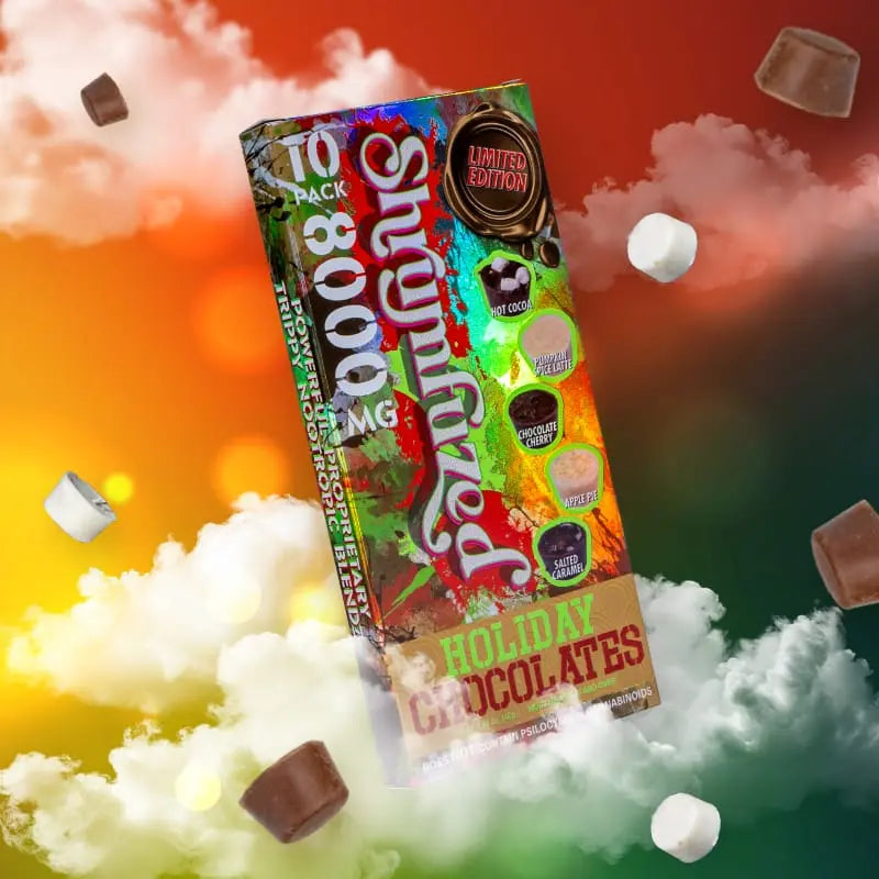 SHRUMFUZED MUSHROOM GUMMIES 10CT/PK 8000MG - Smoke empire