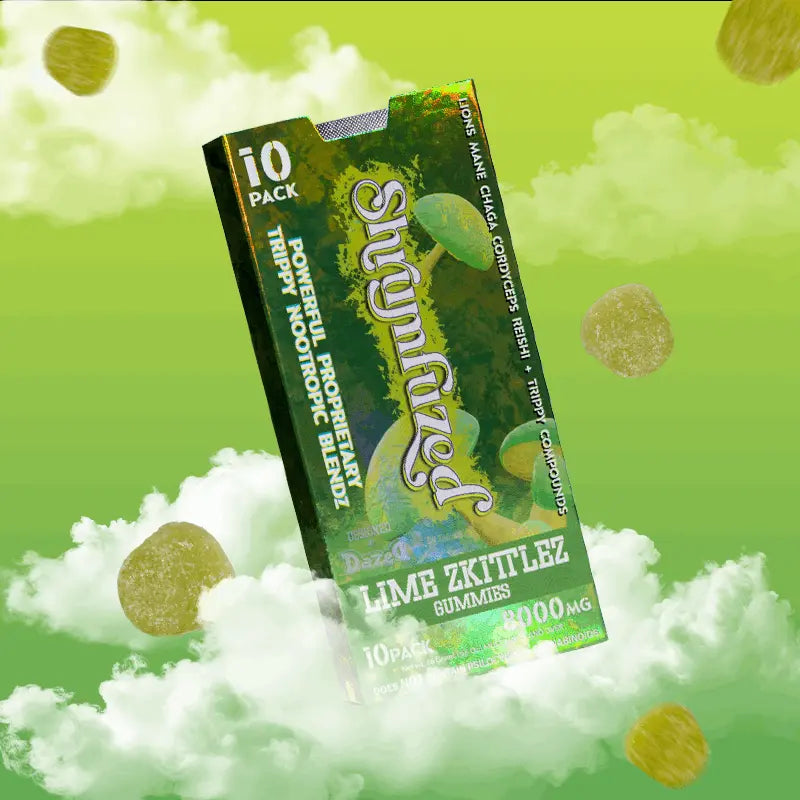 SHRUMFUZED MUSHROOM GUMMIES 10CT/PK 8000MG - Smoke empire