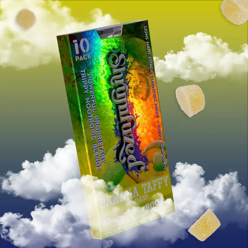 SHRUMFUZED MUSHROOM GUMMIES 10CT/PK 8000MG - Smoke empire