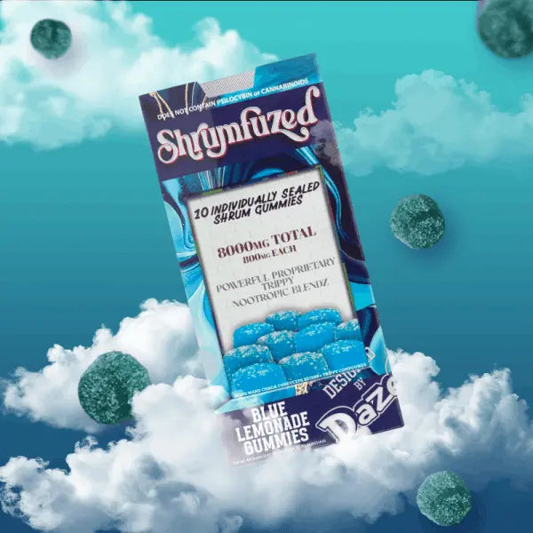 SHRUMFUZED MUSHROOM GUMMIES 10CT/PK 8000MG - Smoke empire