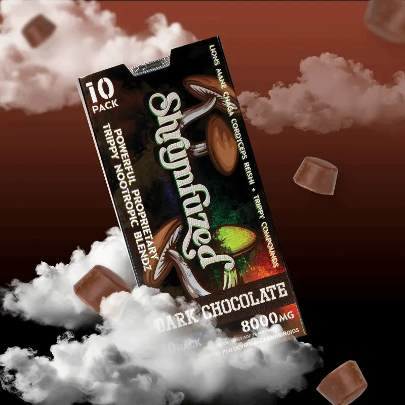 SHRUMFUZED MUSHROOM GUMMIES 10CT/PK 8000MG - Smoke empire