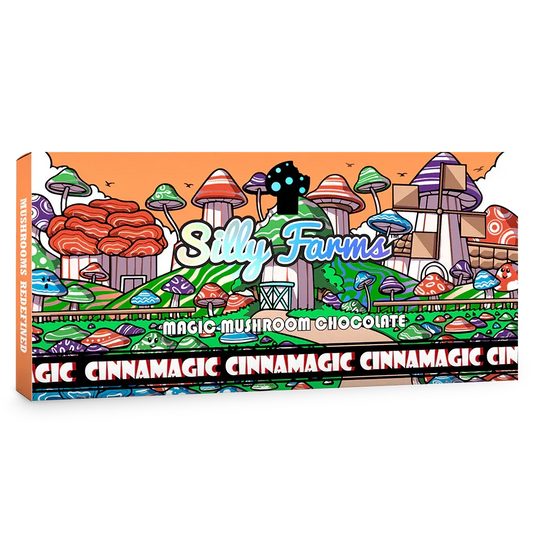 SILLY FARMS MAGIC MUSHROOM CHOCOLATE BAR 7000MG - Smoke empire