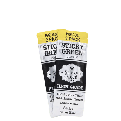 Silver Haze High Grade Pre Rolls (Sativa) - Smoke empire