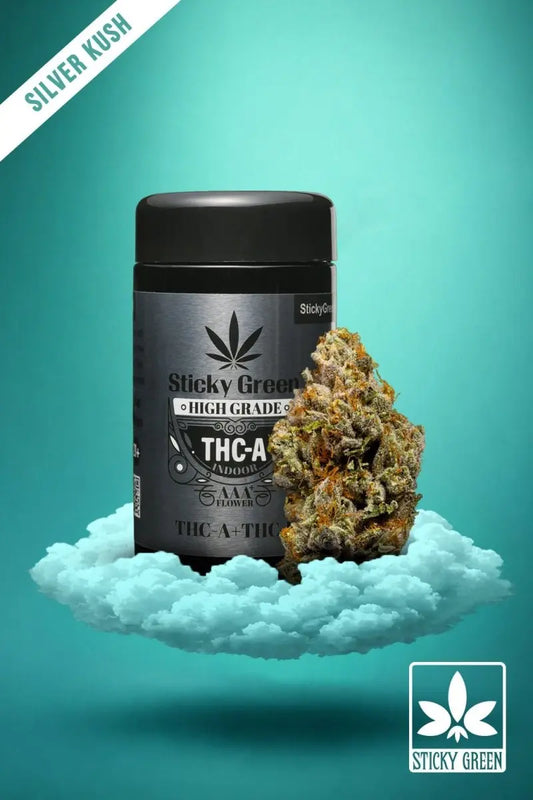 Silver Kush High Grade Flower (Hybrid) - Smoke empire