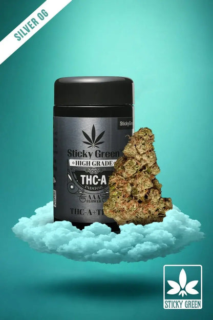 Silver OG High Grade Flower (Indica) - Smoke empire