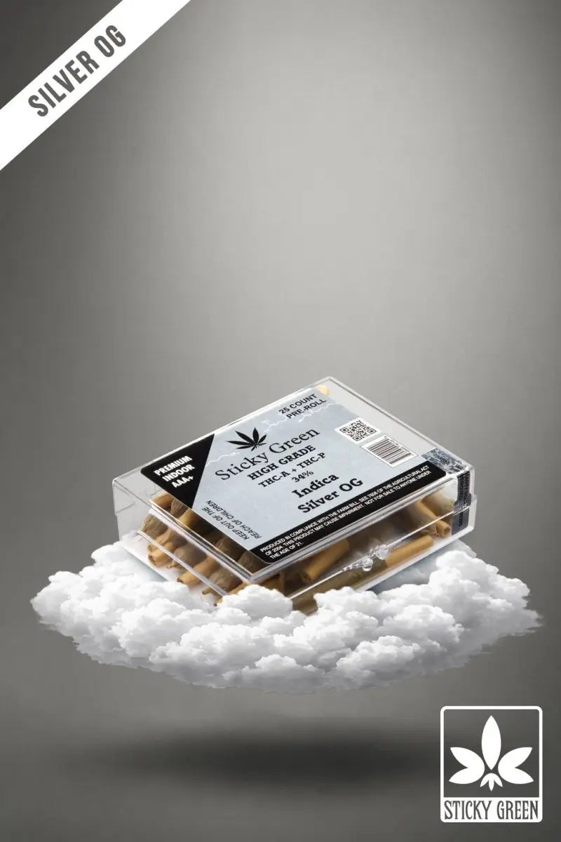 Silver OG High Grade Pre Rolls (Indica) - Smoke empire