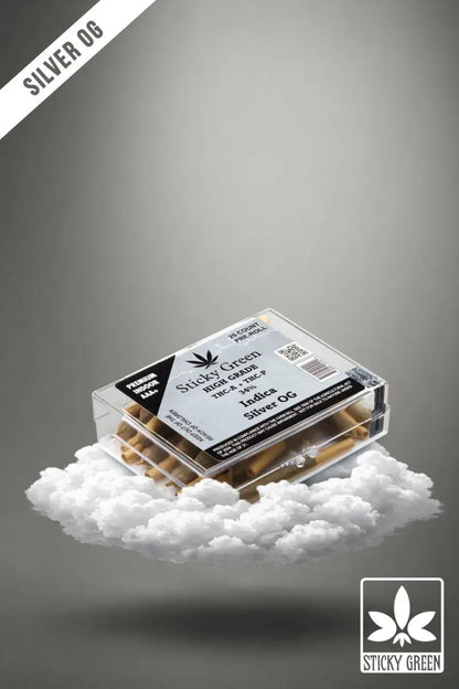 Silver OG High Grade Pre Rolls (Indica) - Smoke empire