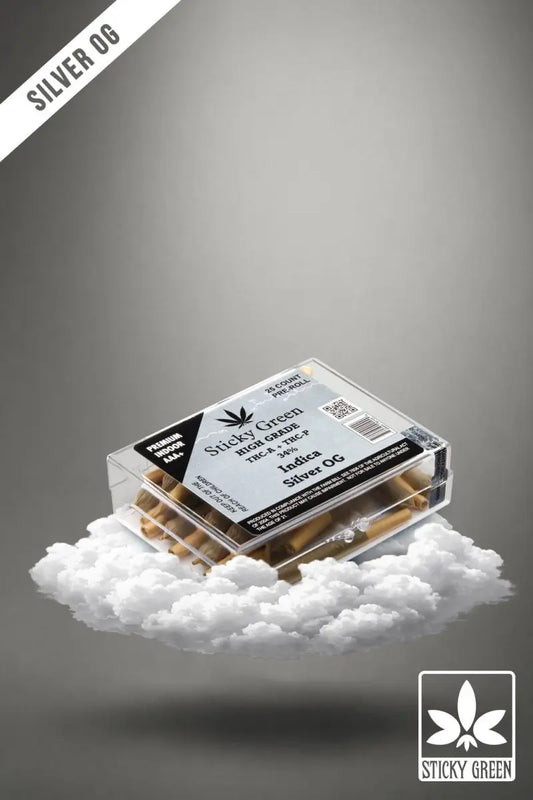 Silver OG High Grade Pre Rolls (Indica) - Smoke empire