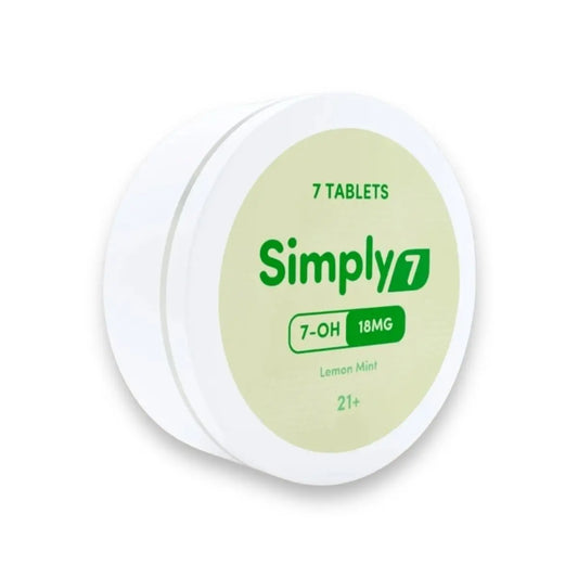 Simply7 7-Hydroxymitragynine Chewable Tablets – 7 Count (18mg Each) - Smoke empire