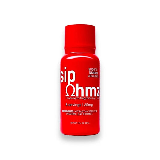 Sip Ohmz 7-Hydroxymitragynine Kratom Extract Shot (60mg per bottle) - Smoke empire