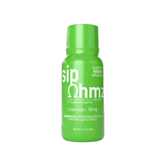 Sip Ohmz Exodus 7-Hydroxymitragynine Mint Kratom Extract Shot 30mg - Smoke empire