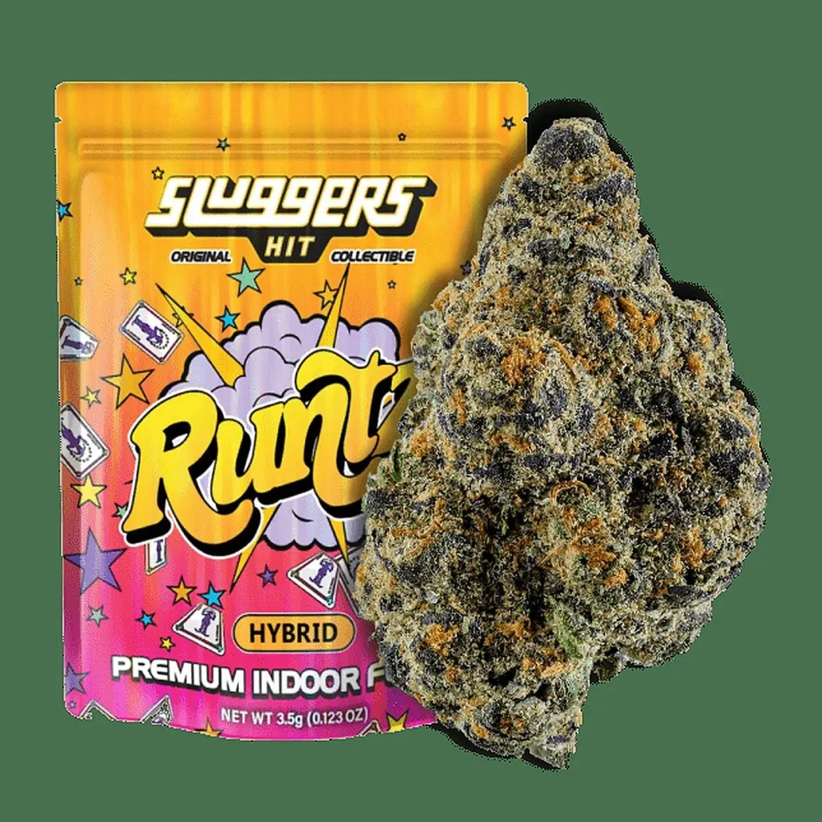 Sluggers Hit Runtz (Hybrid) Premium Indoor Flower 3.5G - Smoke empire