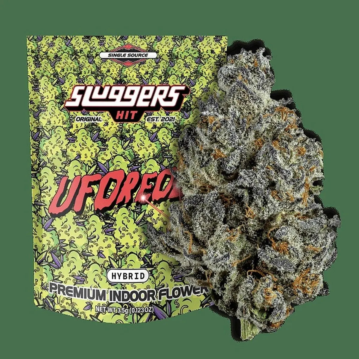 Sluggers Hit UFOREOZ! (Hybrid) Premium Indoor Flower 3.5G - Smoke empire