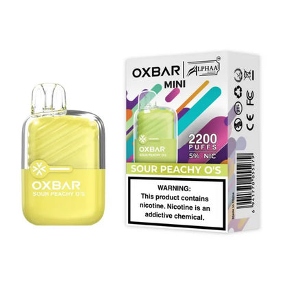 OXBAR x Alphaa Wave Mini 2200 Puff Vape OXBar Vapes