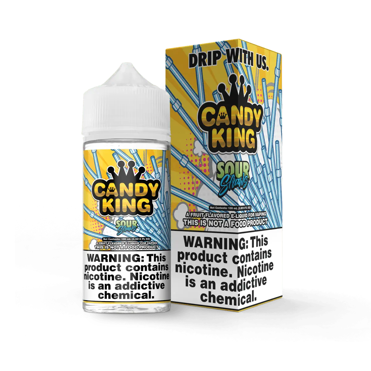 Sour Straws 100ml - Smoke empire