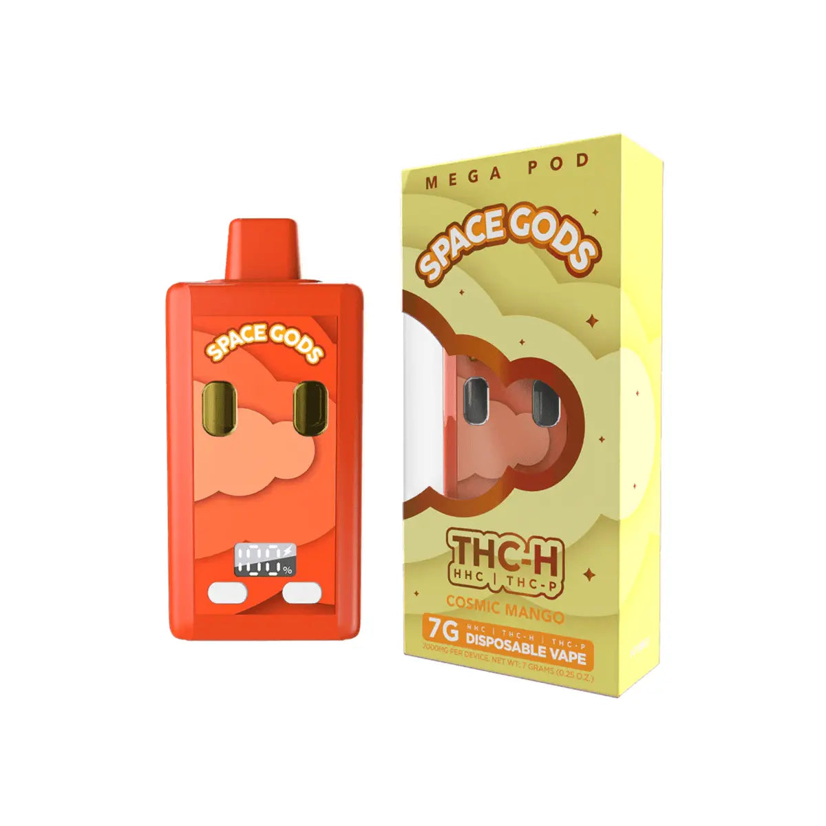 Space Gods Mega Pod 7g Disposable - Smoke empire