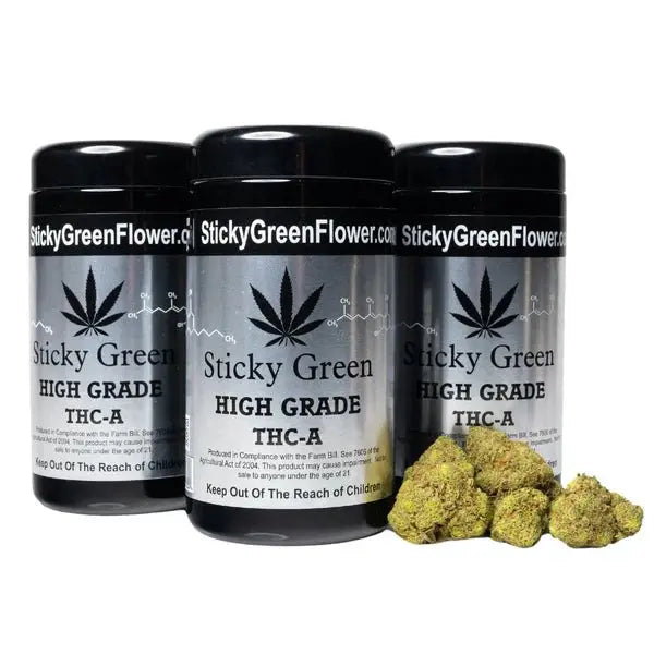 Sticky Green Flower High Grade THCA 28g - Smoke empire
