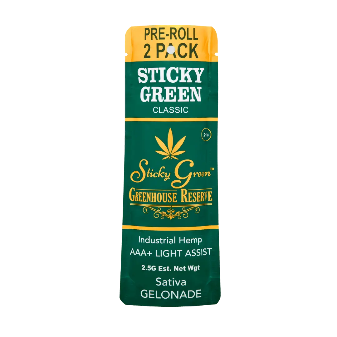 Sticky Green Green House Reserve Pre Rolls 2.5g - Smoke empire