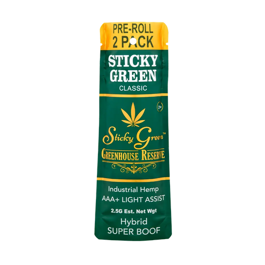 Sticky Green Green House Reserve Pre Rolls 2.5g - Smoke empire