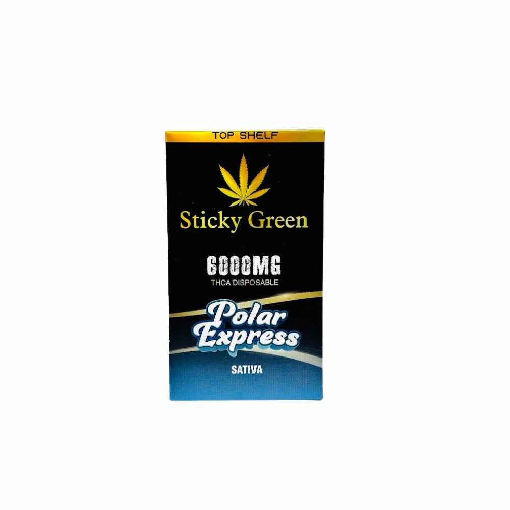 STICKY GREEN THC-A 6g DISPOSABLE