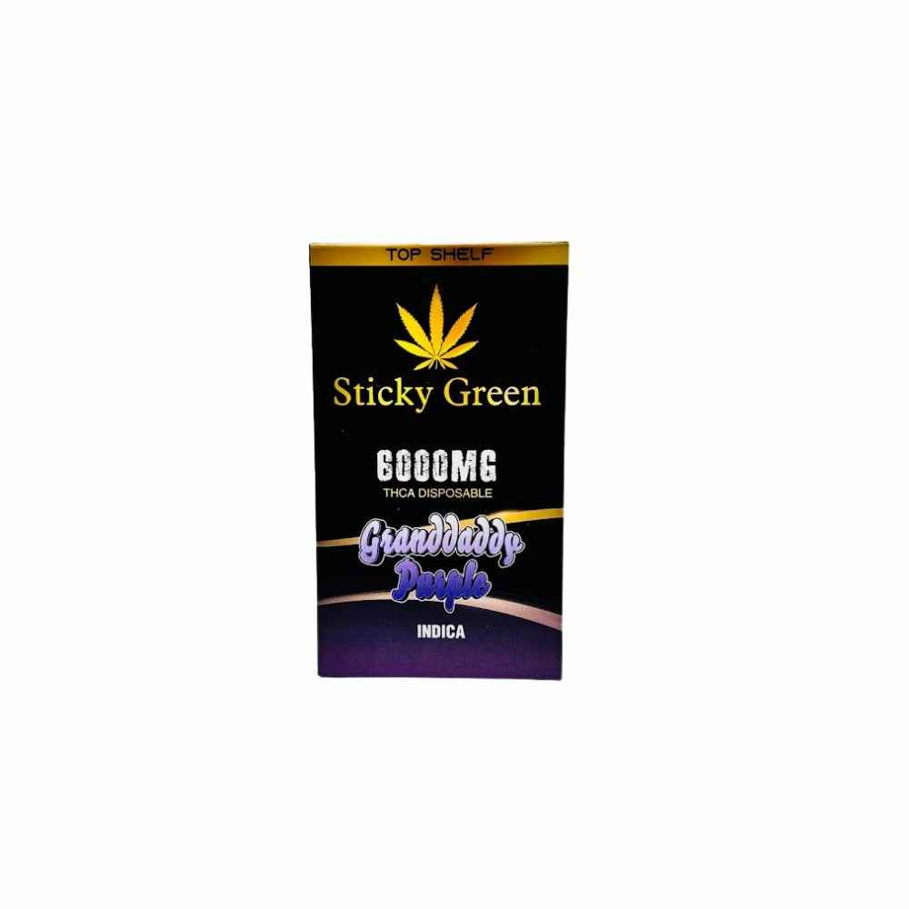 STICKY GREEN THC-A 6g DISPOSABLE
