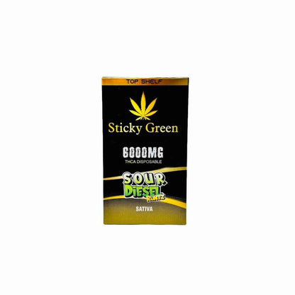 STICKY GREEN THC-A 6g DISPOSABLE