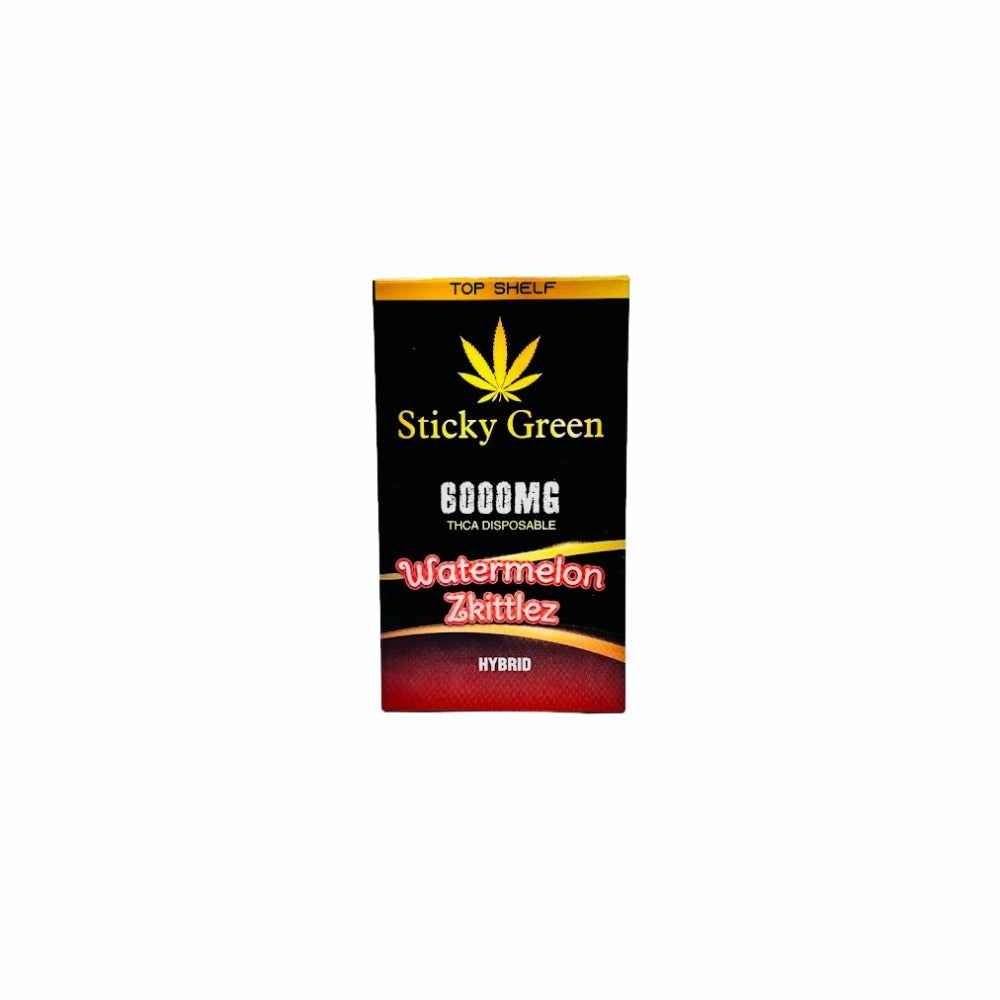 STICKY GREEN THC-A 6g DISPOSABLE