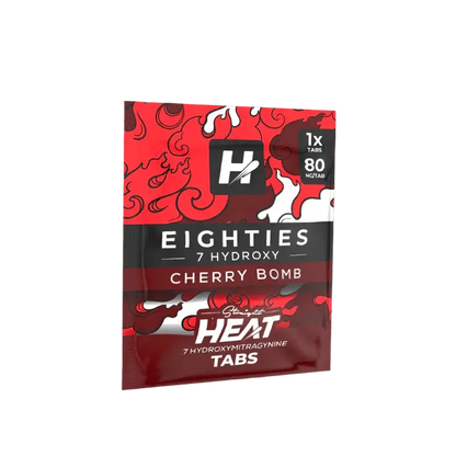 Straight Heat Eighties 7-Hydroxy Tablets 80mg 1ct - Cherry Bomb - Smoke empire