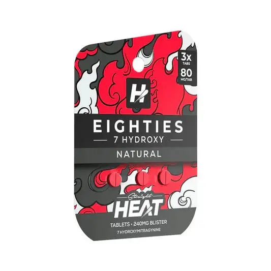 Straight Heat Eighties 7-OH Tablets 240mg 3ct - Smoke empire
