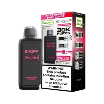 OXBAR x Pod Juice Svopp 30K Puff Vape Replacement Pod Cartridge OXBar Vapes