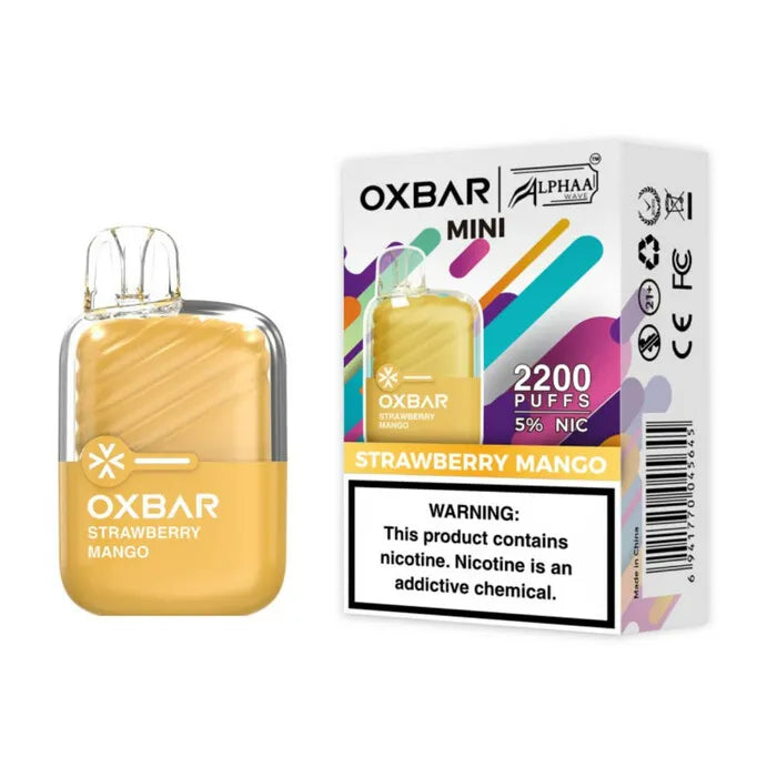 OXBAR x Alphaa Wave Mini 2200 Puff Vape OXBar Vapes