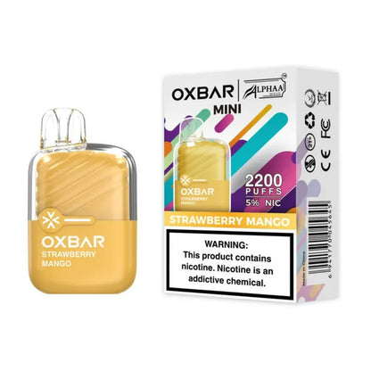 OXBAR x Alphaa Wave Mini 2200 Puff Vape OXBar Vapes
