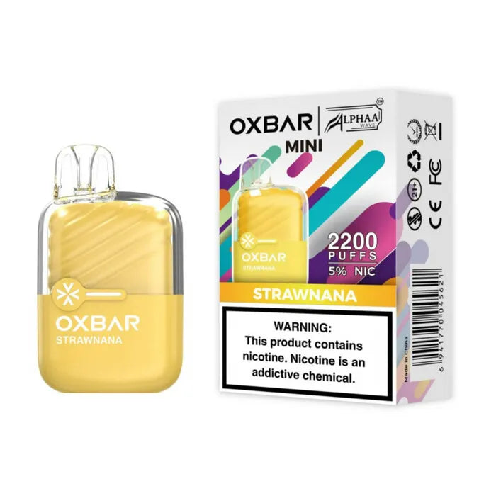OXBAR x Alphaa Wave Mini 2200 Puff Vape OXBar Vapes