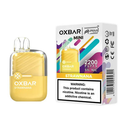 OXBAR x Alphaa Wave Mini 2200 Puff Vape OXBar Vapes