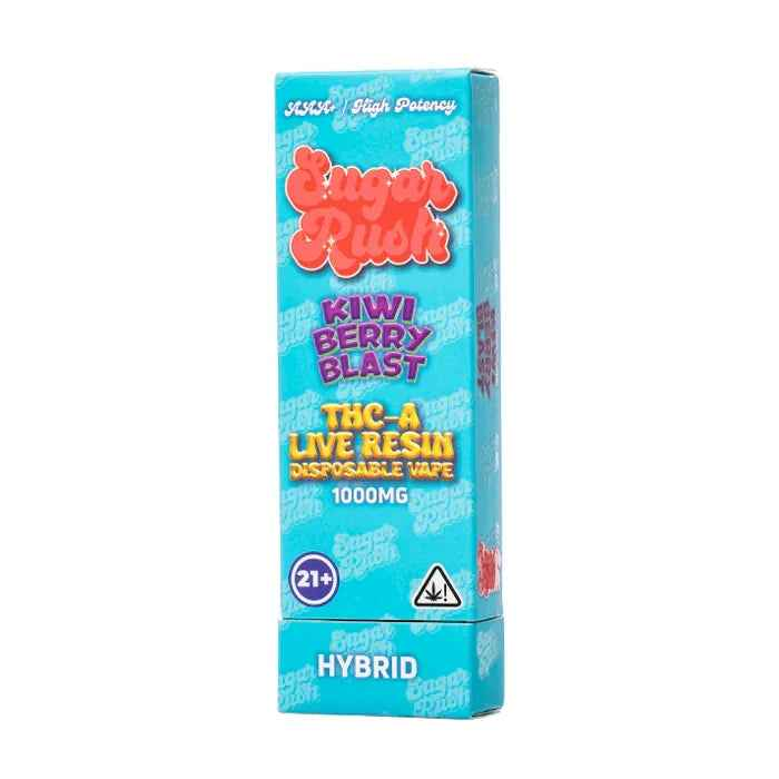 Sugar Rush THC-A Live Resin Vape 1G - Premium Quality Disposable for Intense Experience - Smoke empire