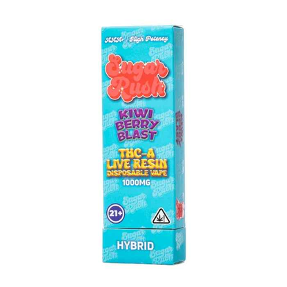 Sugar Rush THC-A Live Resin Vape 1G - Premium Quality Disposable for Intense Experience - Smoke empire