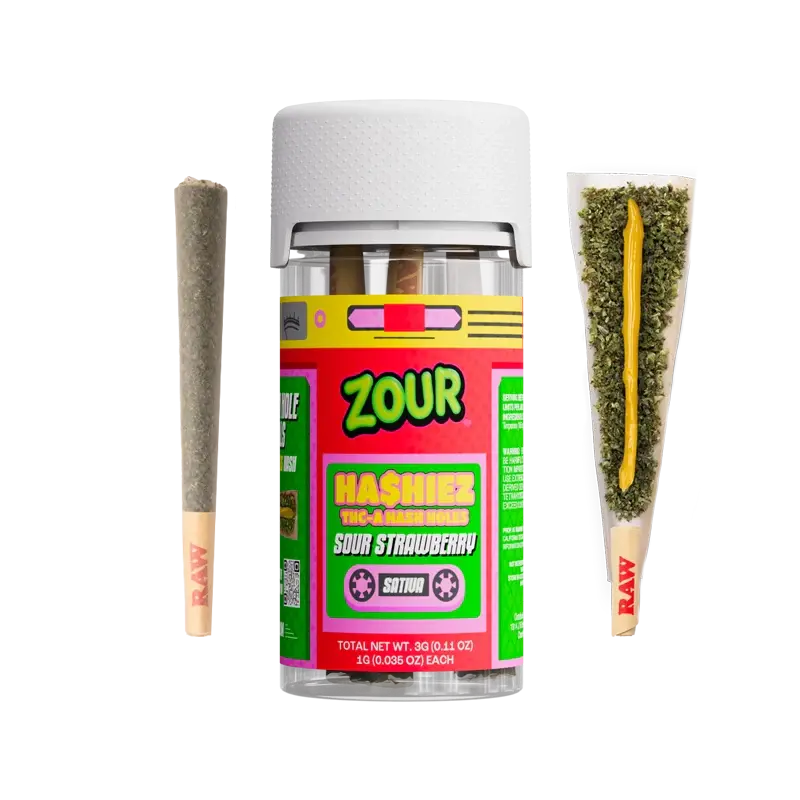 THCA SOUR STRAWBERRY HA$HIEZ - Smoke empire