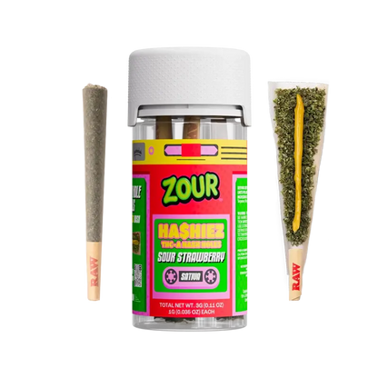 THCA SOUR STRAWBERRY HA$HIEZ - Smoke empire