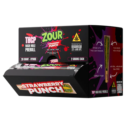 THCP STRAWBERRY PUNCH HASH HOLES - Smoke empire
