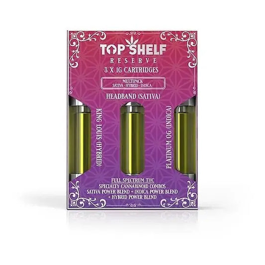 Top Shelf Hemp Multi-Pack Blend Vape Cartridges - Smoke empire
