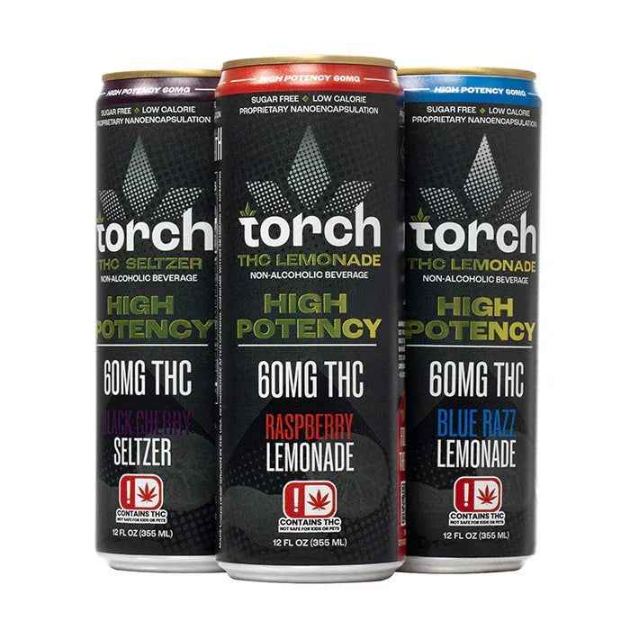 Torch High Potency THC Seltzers 60mg - Smoke empire