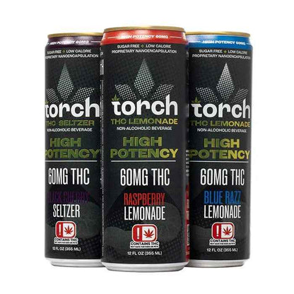 Torch High Potency THC Seltzers 60mg - Smoke empire