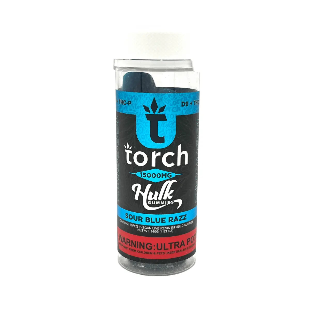 Torch Hulk Gummies 15000mg: D9 + THC-P Gummies - Smoke empire