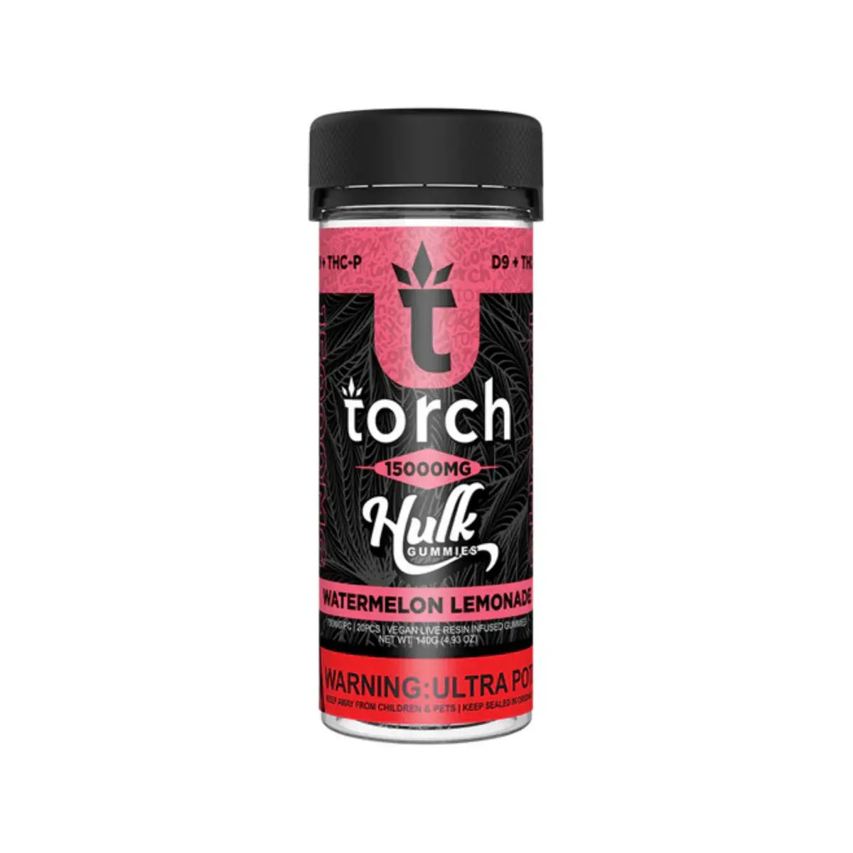 Torch Hulk Gummies 15000mg: D9 + THC-P Gummies - Smoke empire