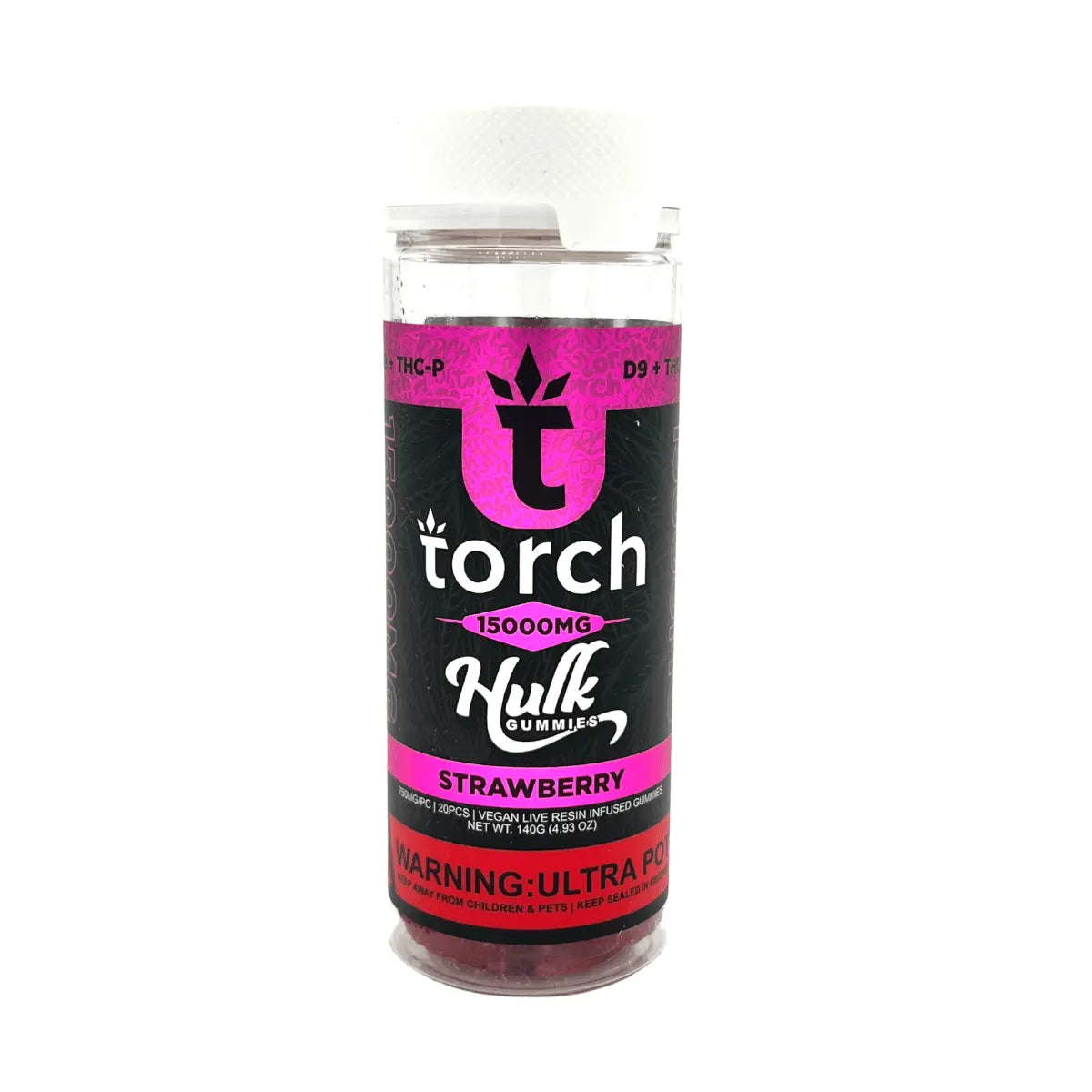 Torch Hulk Gummies 15000mg: D9 + THC-P Gummies - Smoke empire