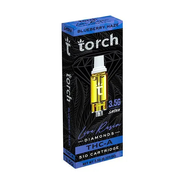 Torch THC-A Live Resin Diamonds 510 Cartridge 3.5gm - Smoke empire