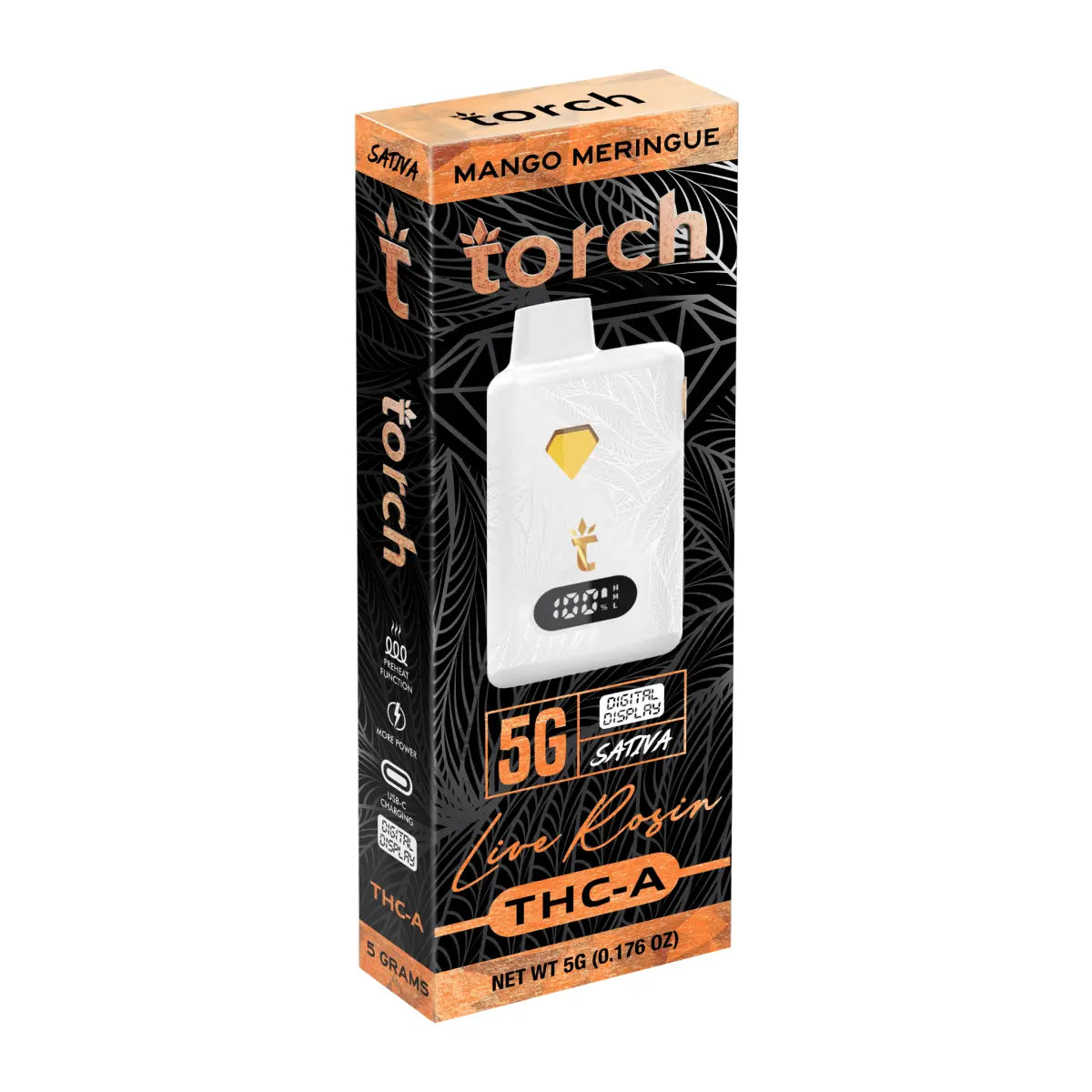 Torch THC-A Live Rosin Disposable 5gm - Smoke empire