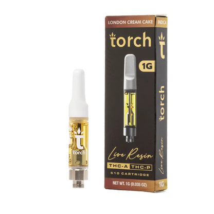 Torch THC-A + THC-P Live Resin Cartridge 1gm - Smoke empire