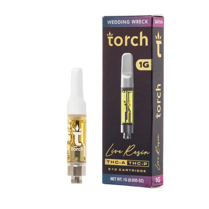 Torch THC-A + THC-P Live Resin Cartridge 1gm - Smoke empire
